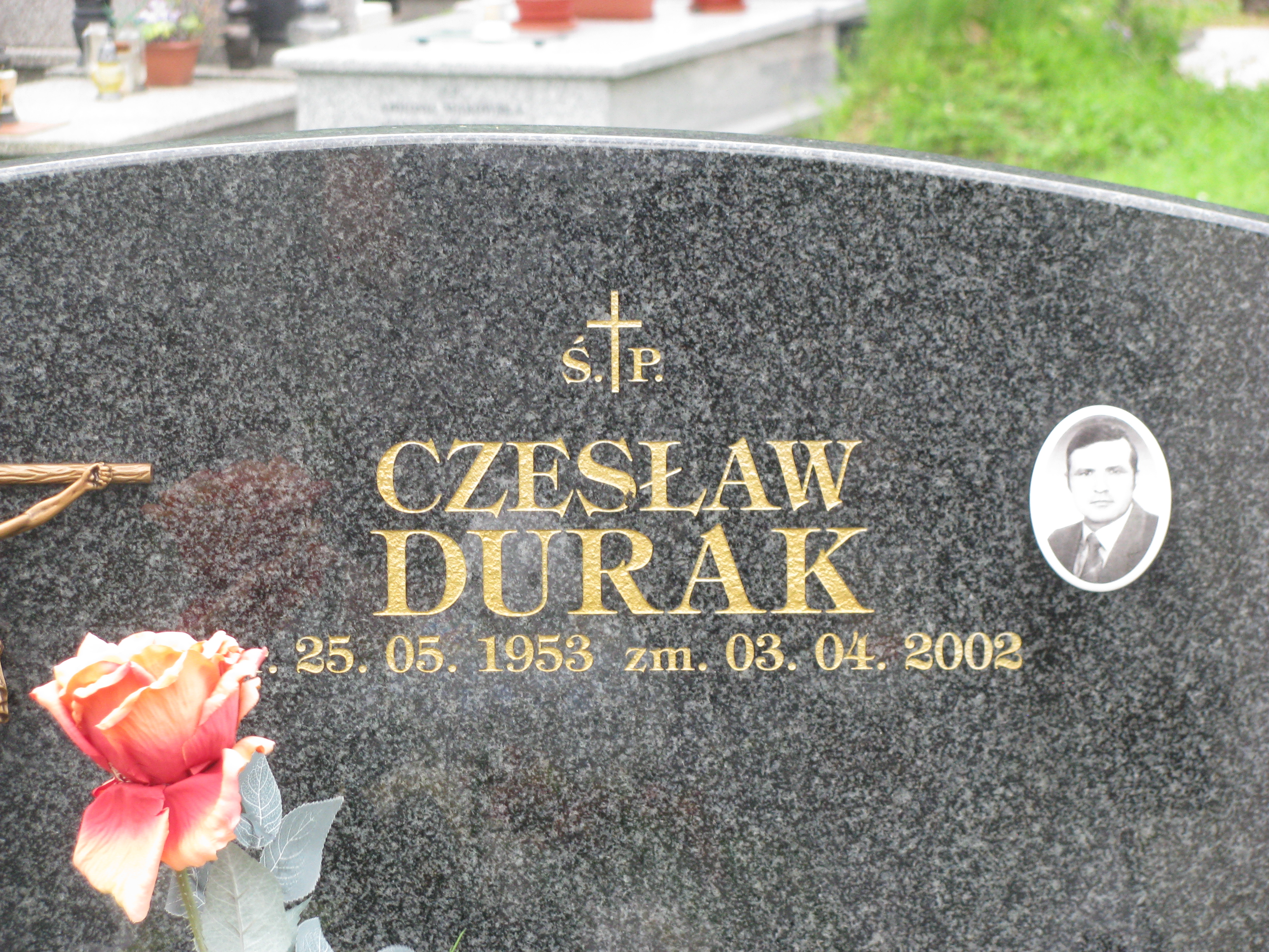 Grób CZESŁAW DURAK