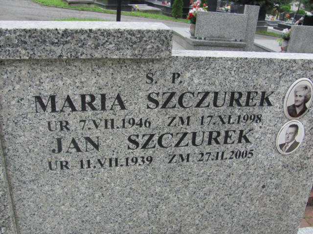 Grób MARIA SZCZUREK