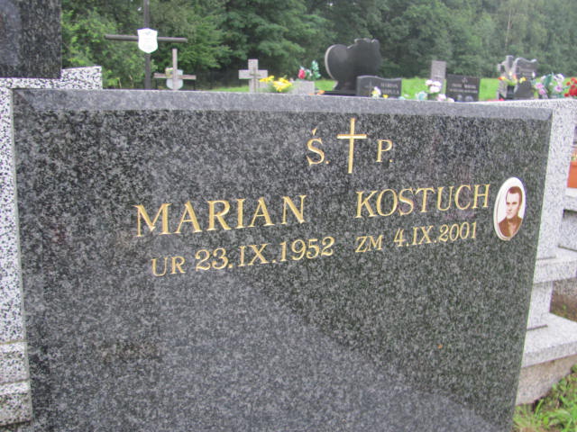 Marian KOSTUCH 1952 Bochnia - Grobonet - Wyszukiwarka osób pochowanych