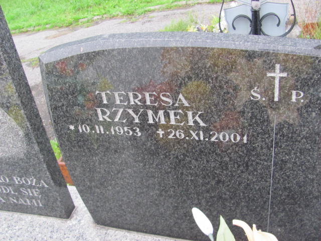 Jolanta RZYMEK 1972 Bochnia - Grobonet - Wyszukiwarka osób pochowanych