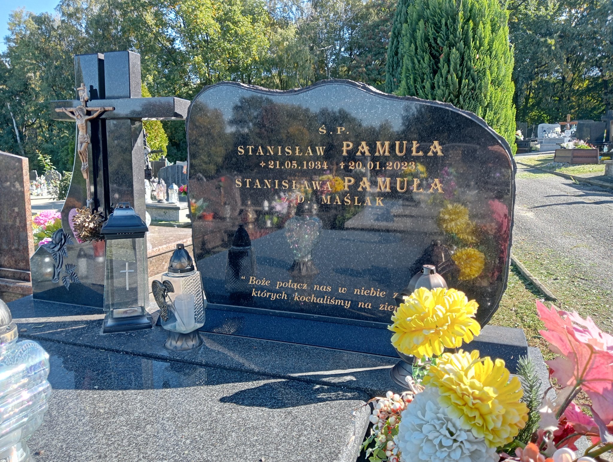 Grób Stanisław Pamuła