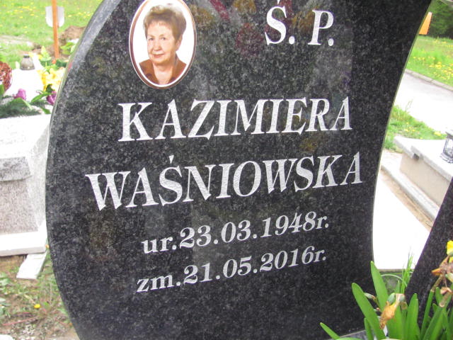 Grób Kazimiera Waśniowska