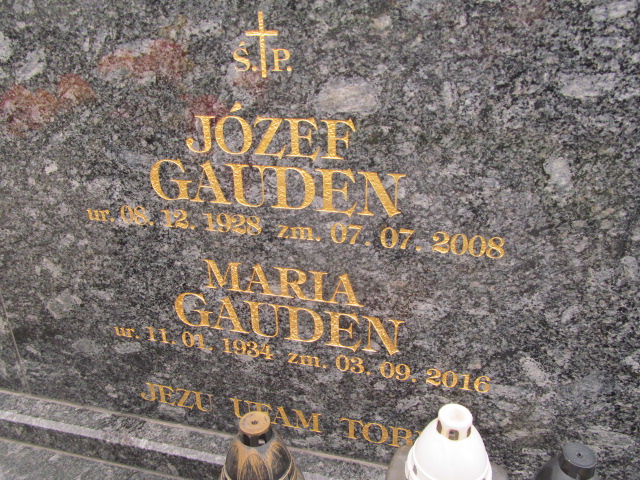 Grób Józef Gauden