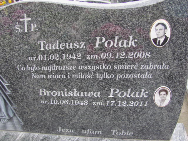 Bronisława Polak 1943 Bochnia - Grobonet - Wyszukiwarka osób pochowanych