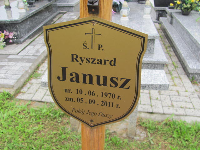 Ryszard Janusz 1970 Bochnia - Grobonet - Wyszukiwarka osób pochowanych