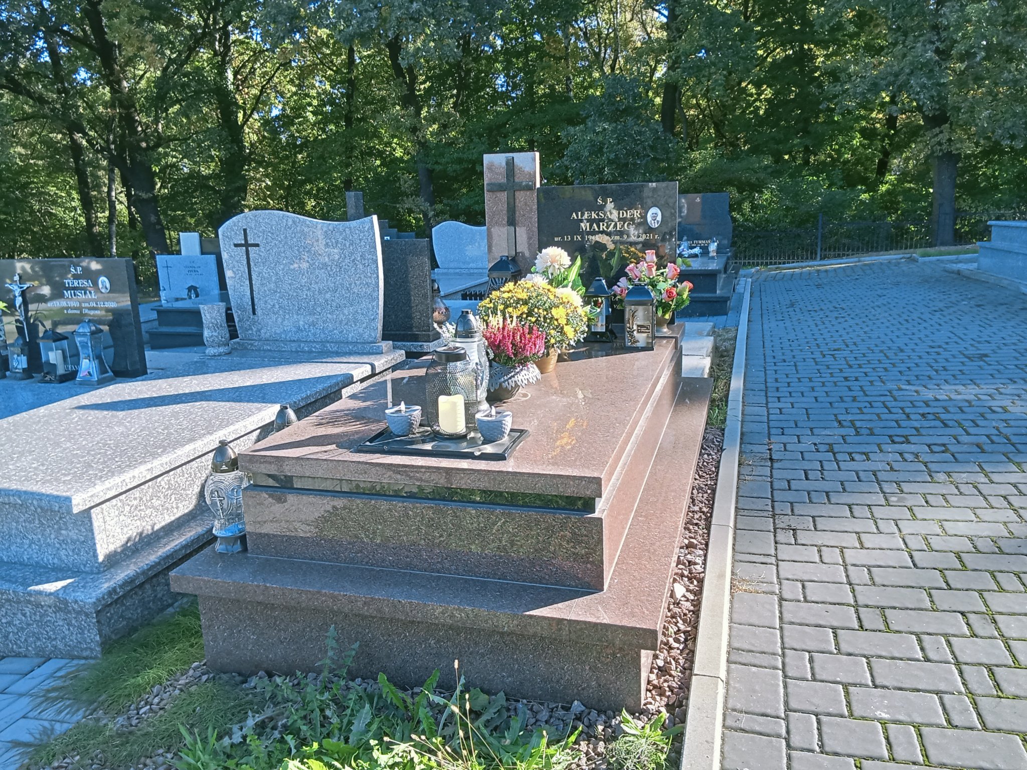 Grób KRYSTYNA MARZEC