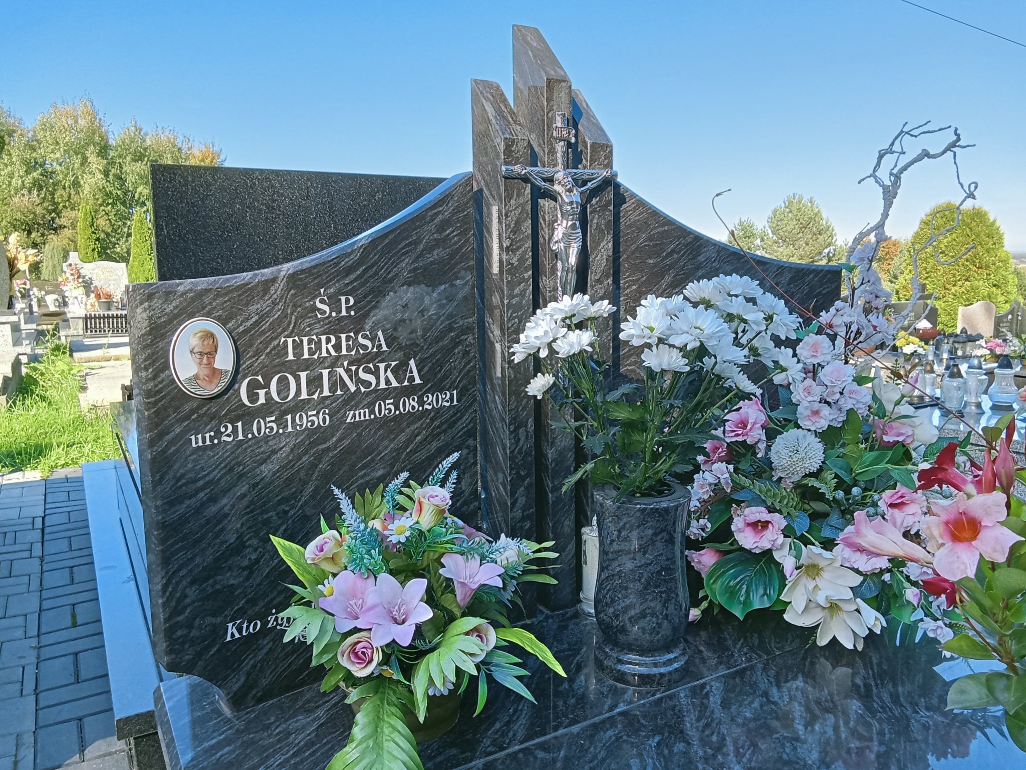 Grób TERESA GOLIŃSKA